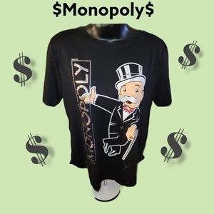 NWOT Monopoly Man graphic tee Sz XL